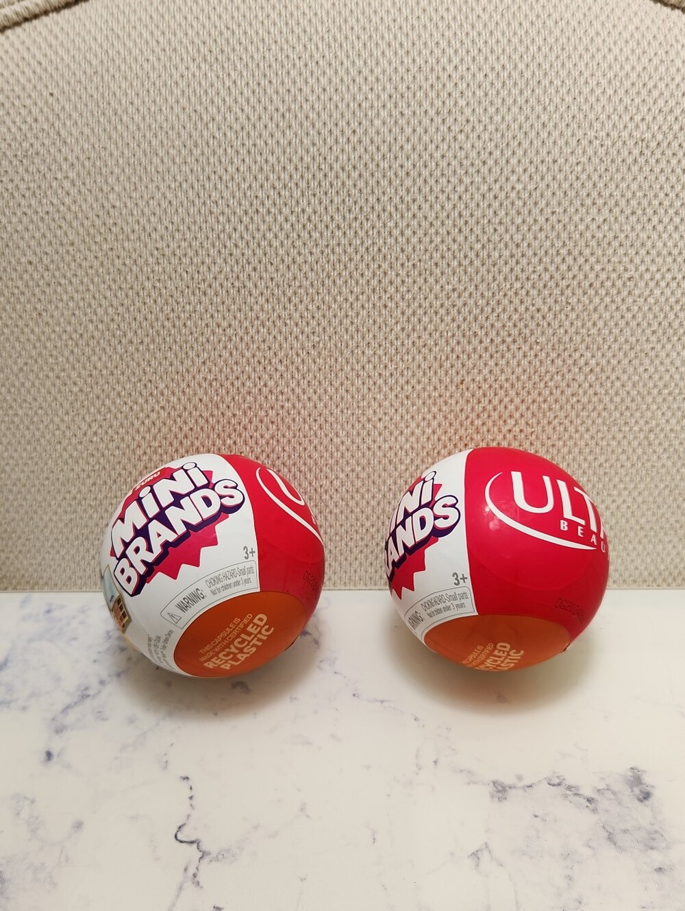 Mini Brands x Ulta Beauty Ball ZURU NEW Lot of 2 SEALED